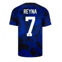 Billiga Förenta staterna Giovanni Reyna #7 Borta fotbollskläder VM 2022 Kortärmad